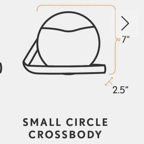 Portland Leather Limited Edition Folklore Ruby Small Circle Crossbody - Picture 11 of 13